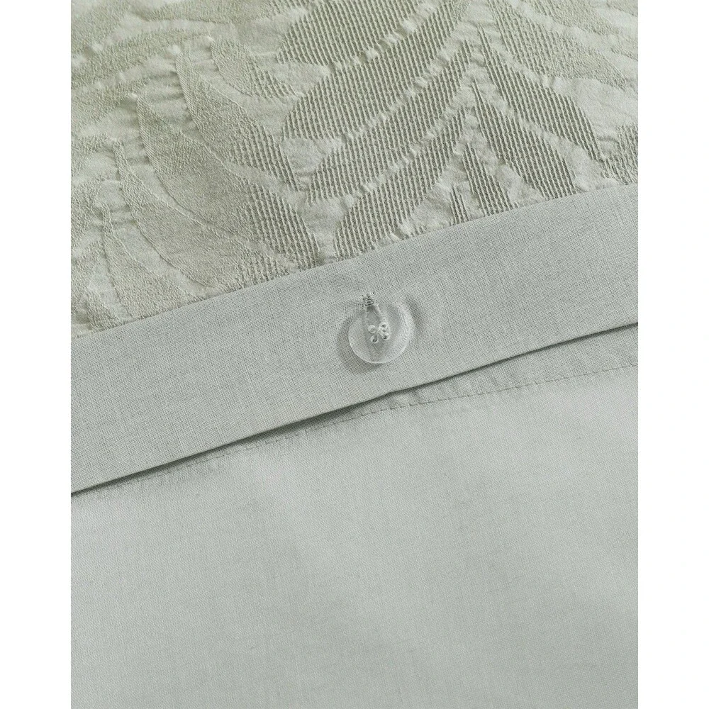 Tommy Bahama Home 3PC 100% Cotton King Island Estate Harbor Palm Duvet Set